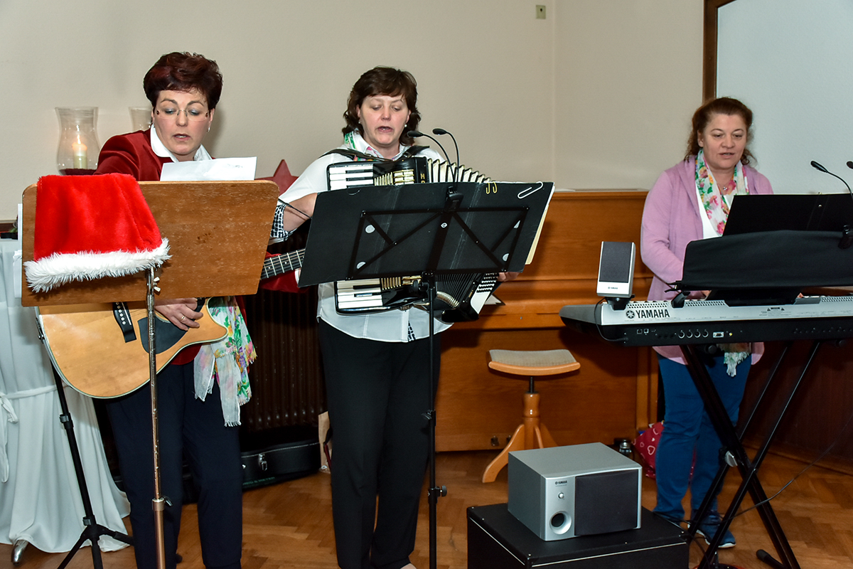 Doris Hilge, Reinhild Höge und Maria Selke 