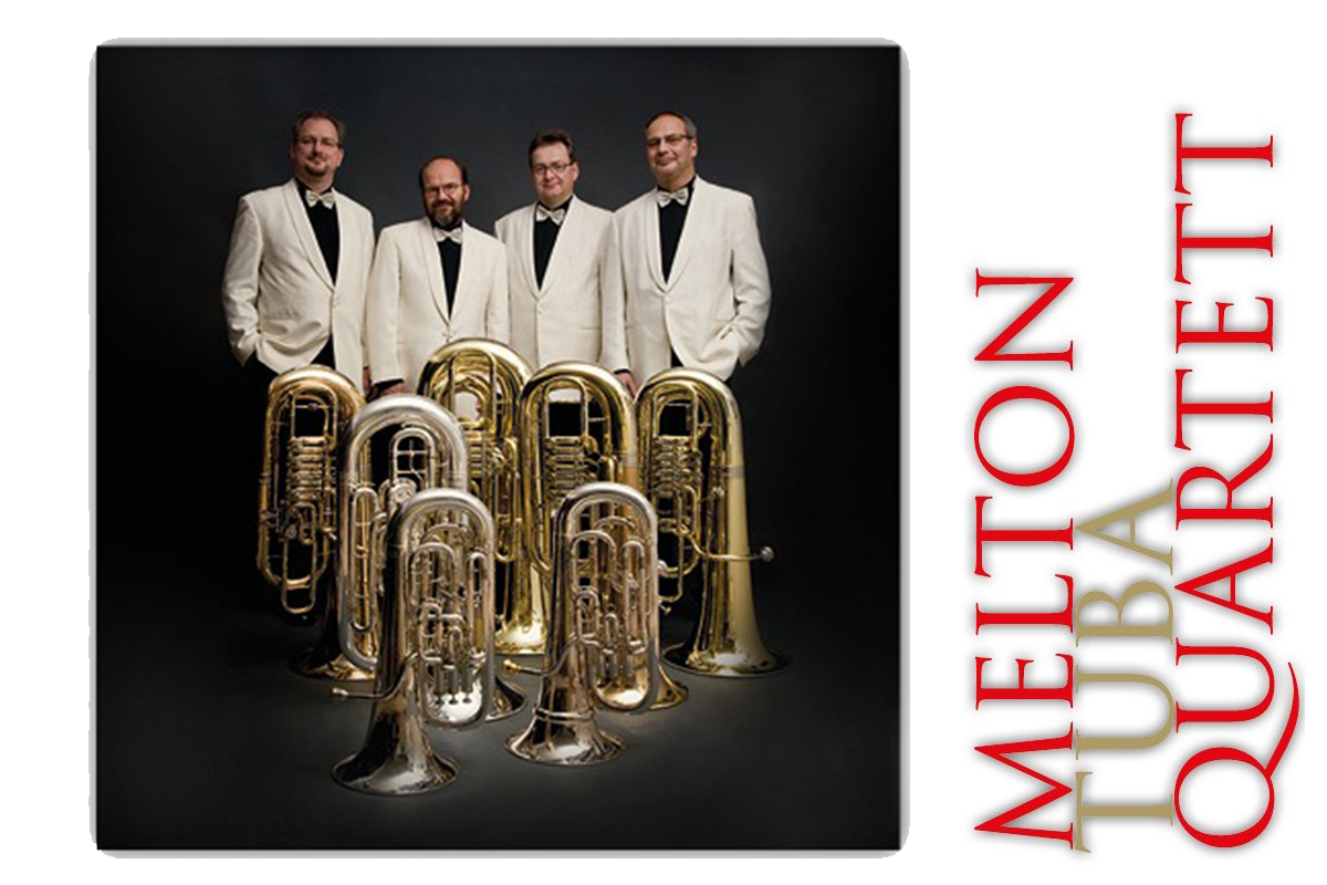 21-Melton-Tuba-Quartett -Ankündigung 21-Melton-Tuba-Quartett -Ankündigung