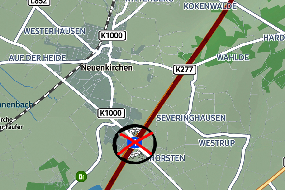 24 BAB-Anschlussstelle Neuenkirchen-Vörden voll gesperrt 24 BAB-Anschlussstelle Neuenkirchen-Vörden voll gesperrt