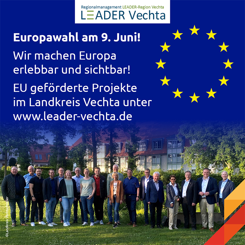 24 LEADER Vechta - Aufruf Europawahl
