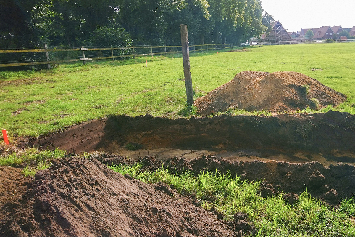 24 Prospektion Bürgerpark gestartet