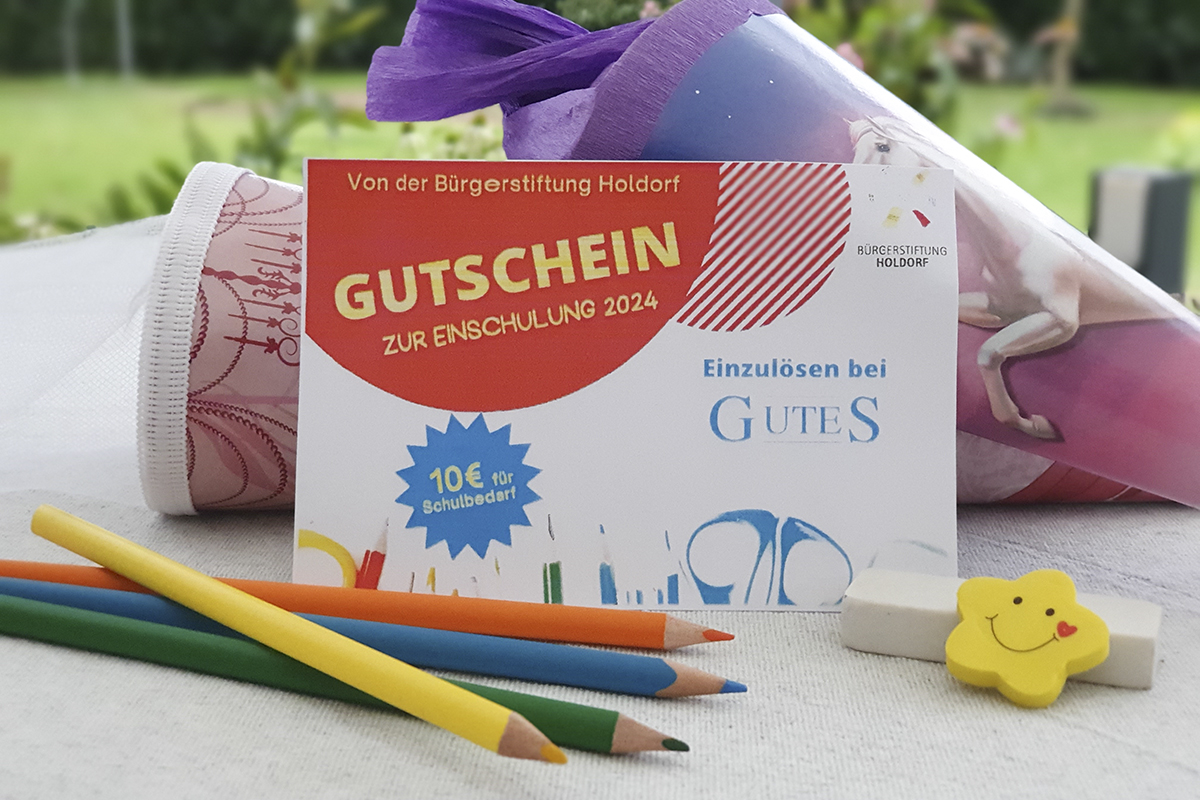 24 B&uuml;rgerstiftung Einschulung Gutschein - 001