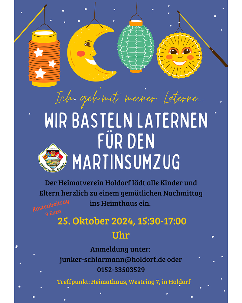 24 Heimatverein Laterne basteln