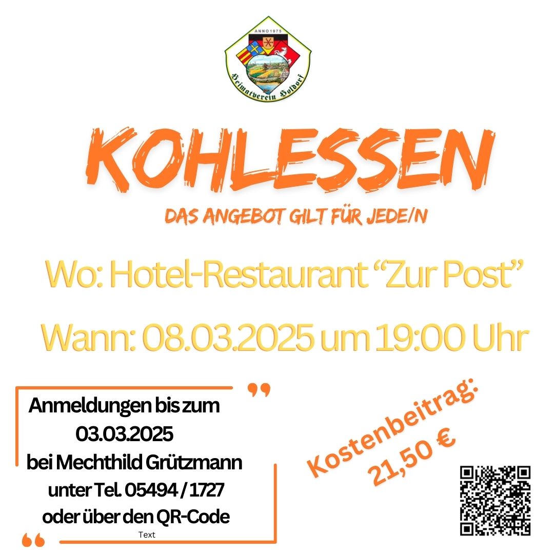 25 Holdorf-Grünkohlessen-Heimatverein-Meldeung