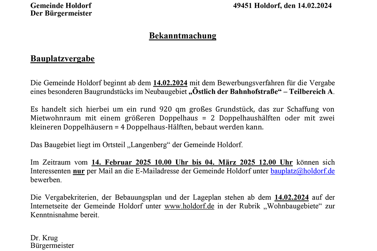 25 HaLangenberg-Bauplatzvergabe-Bahnhofstr-Ost