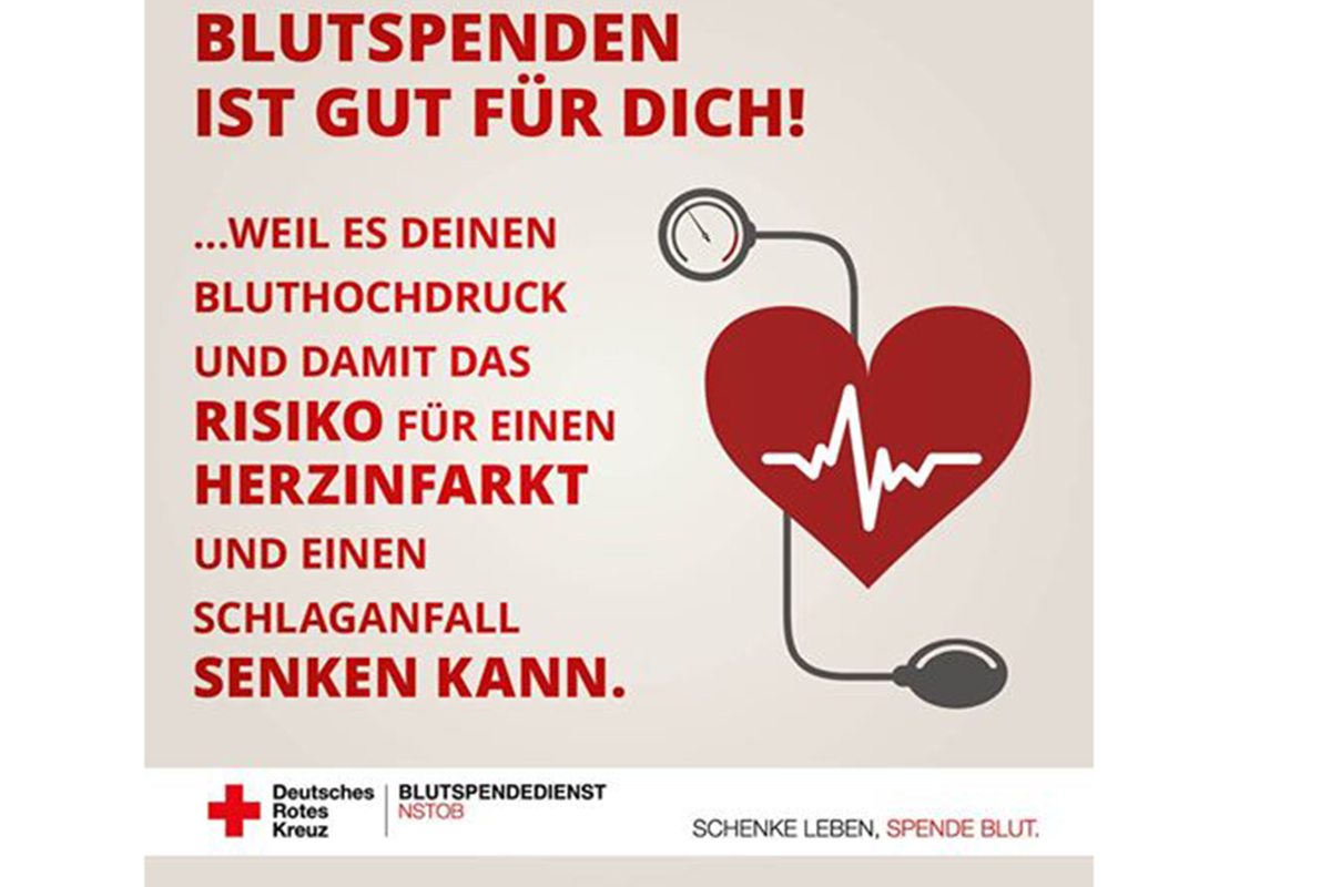 25 Blutspenden März - April