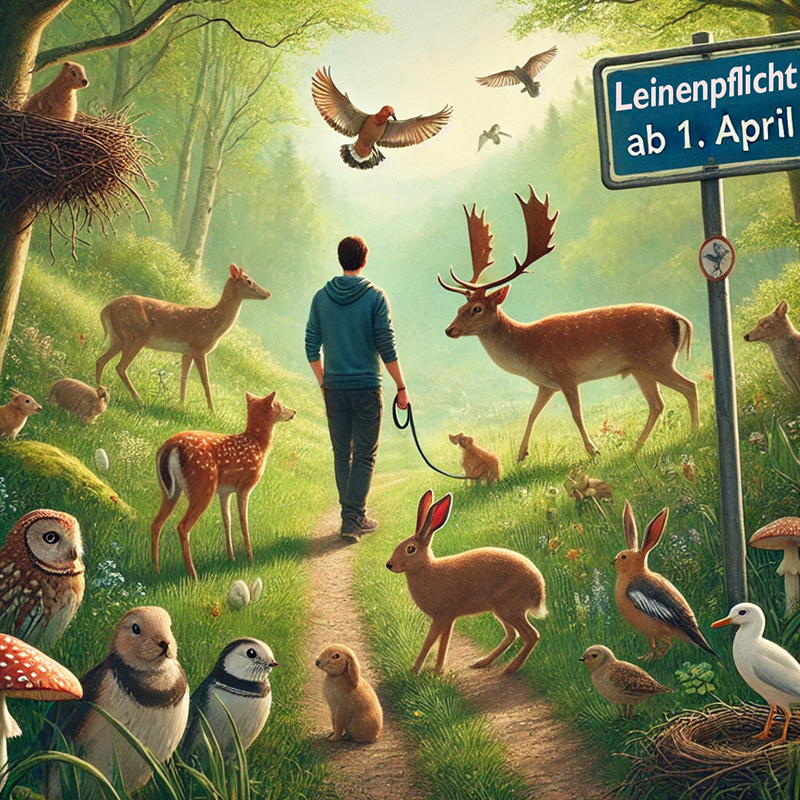 25 Leinenpflicht ab 1. April