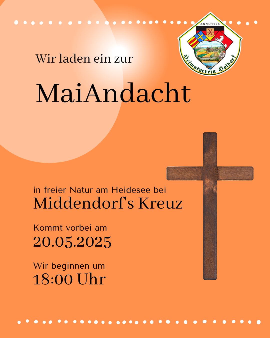 25 Heimatverein Maiandacht