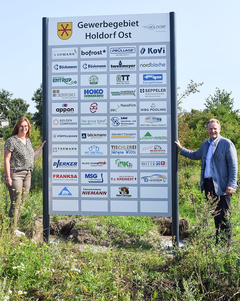 25 Beschilderung Holdorfer Gewerbegebiete 25 Beschilderung Holdorfer Gewerbegebiete