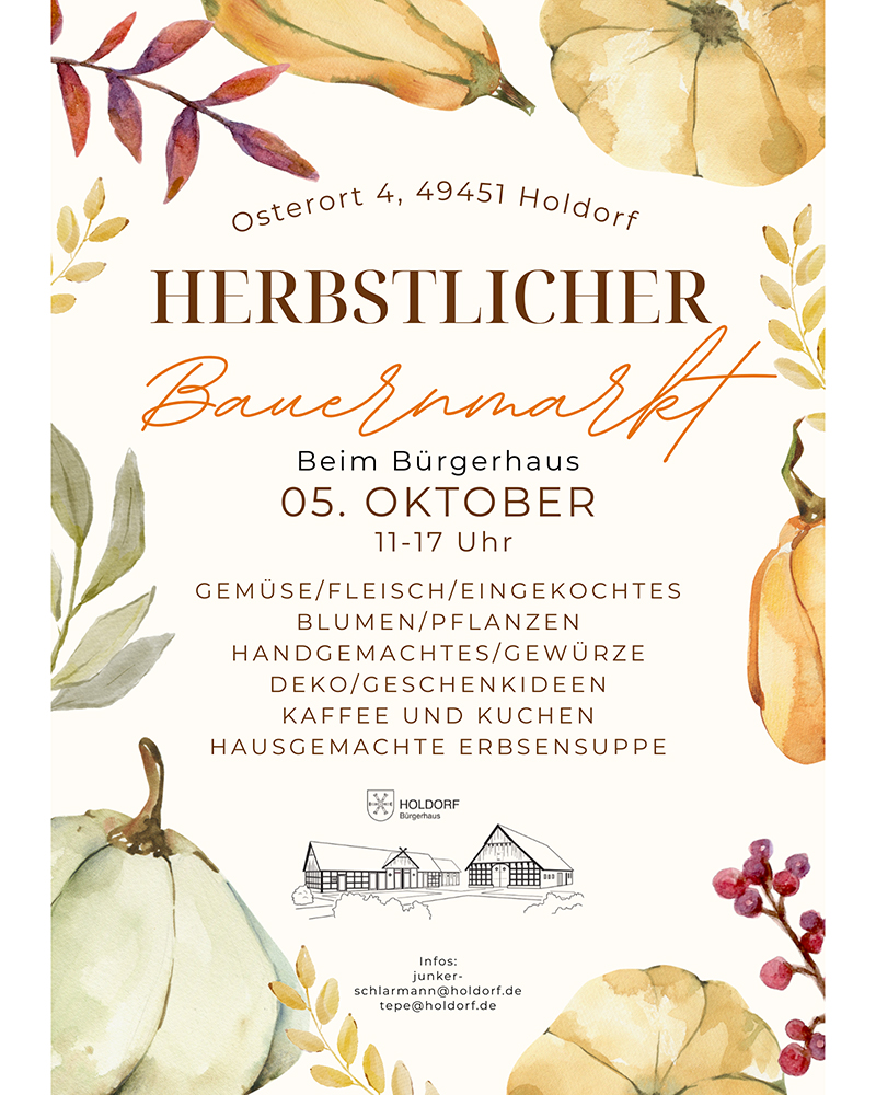 25 Herbstlicher Bauernmarkt 25 Herbstlicher Bauernmarkt