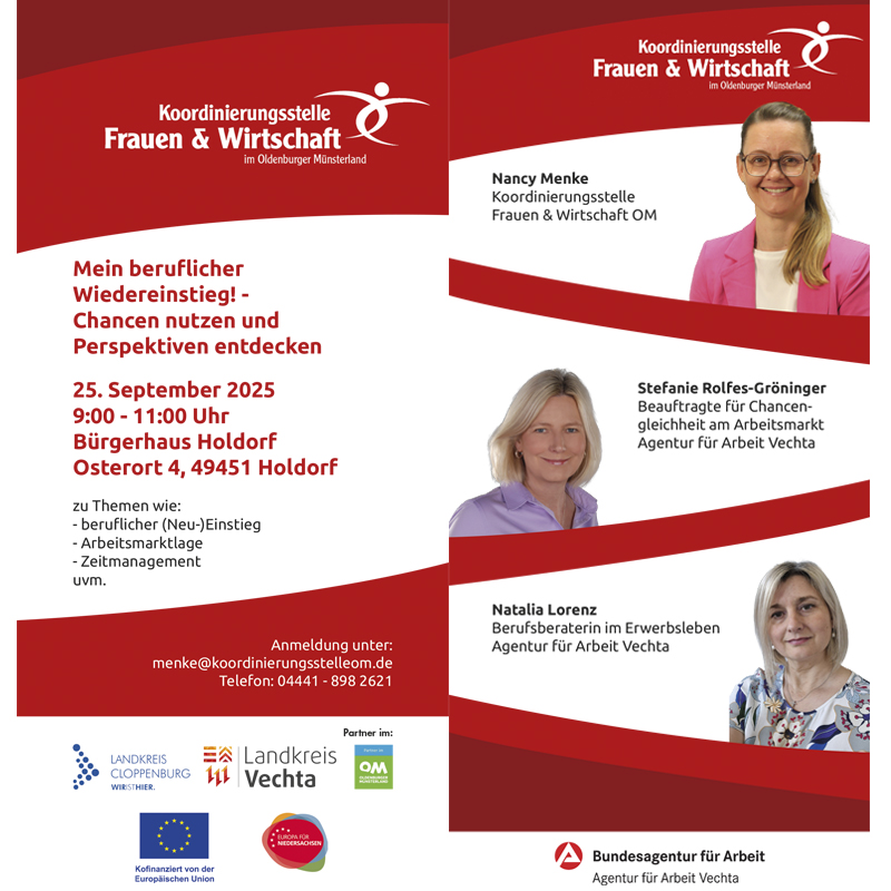 25 Berufsrückkehrerinnen 25 Berufsrückkehrerinnen